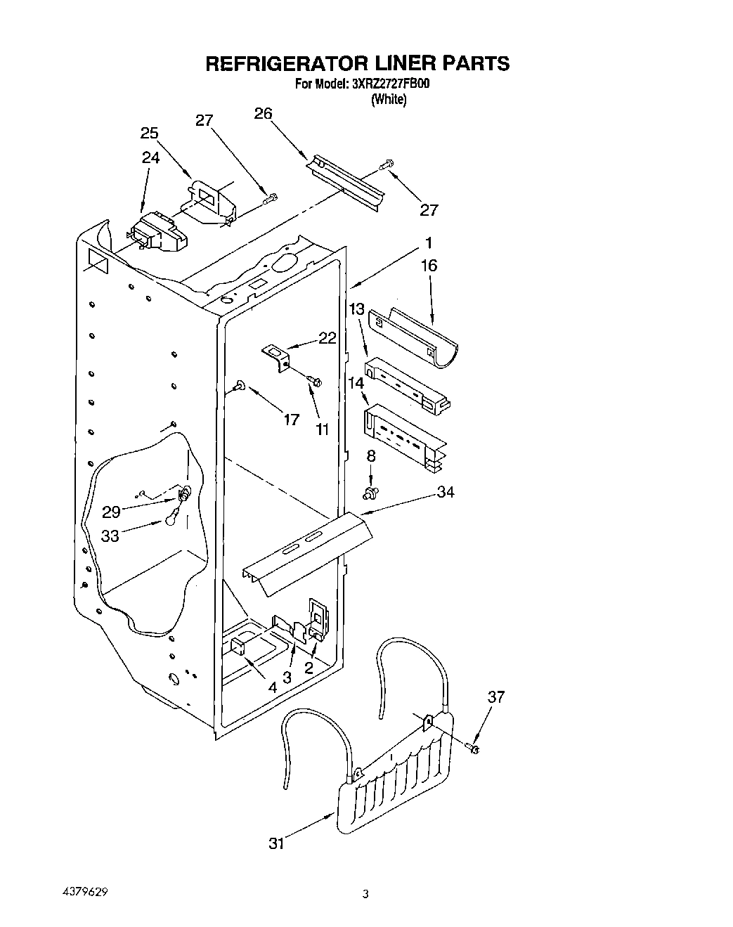 02 - REFRIGERATOR LINER