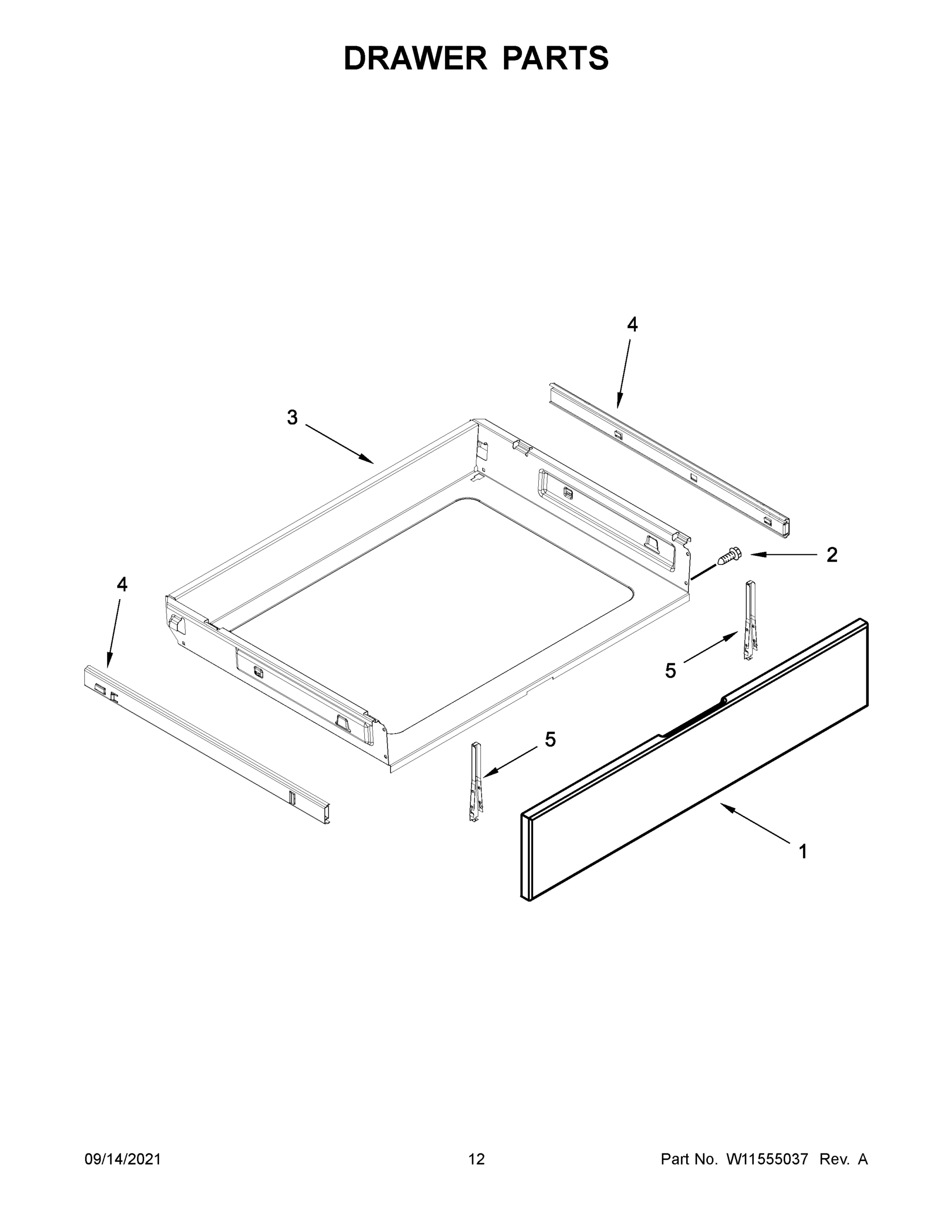 07 - DRAWER PARTS