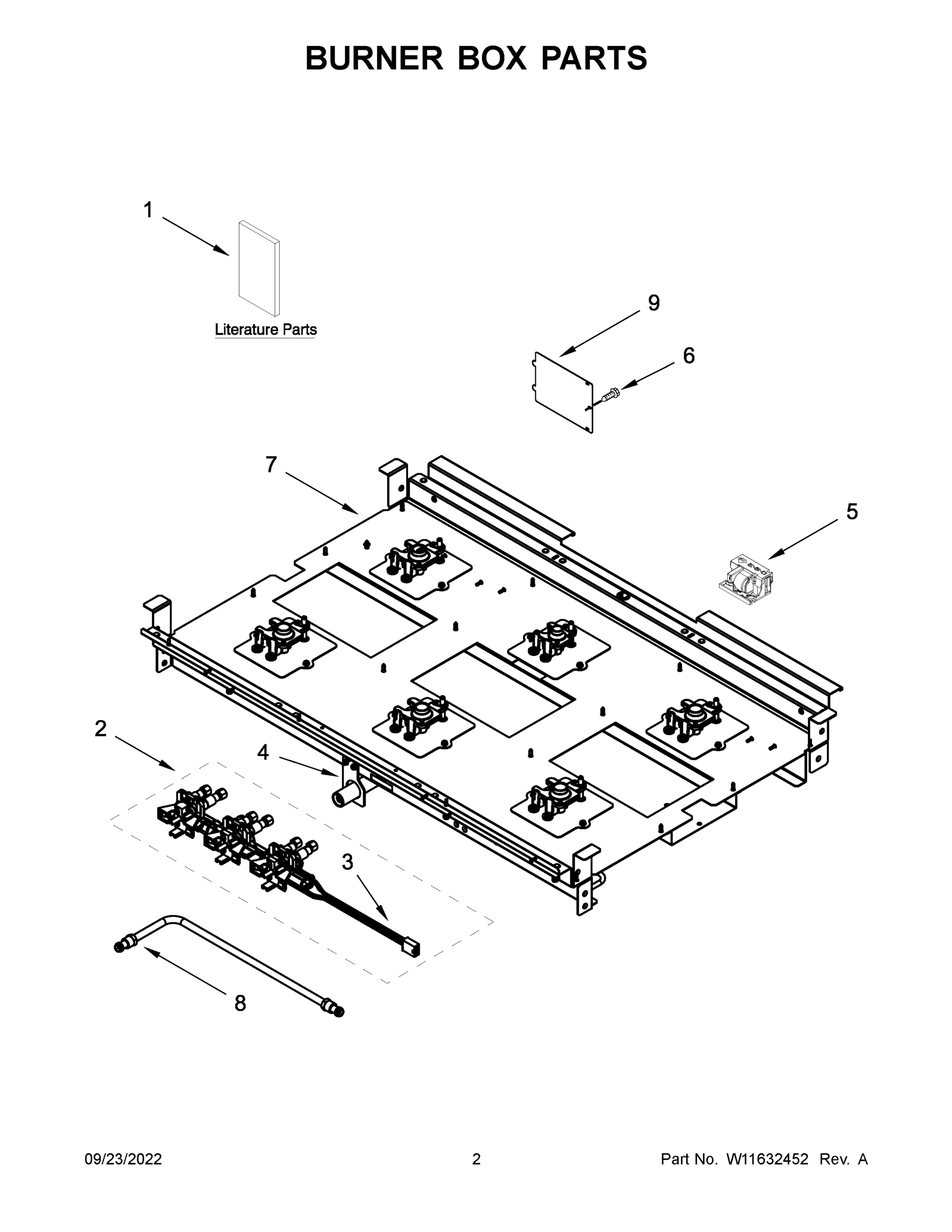 02 - BURNER BOX PARTS