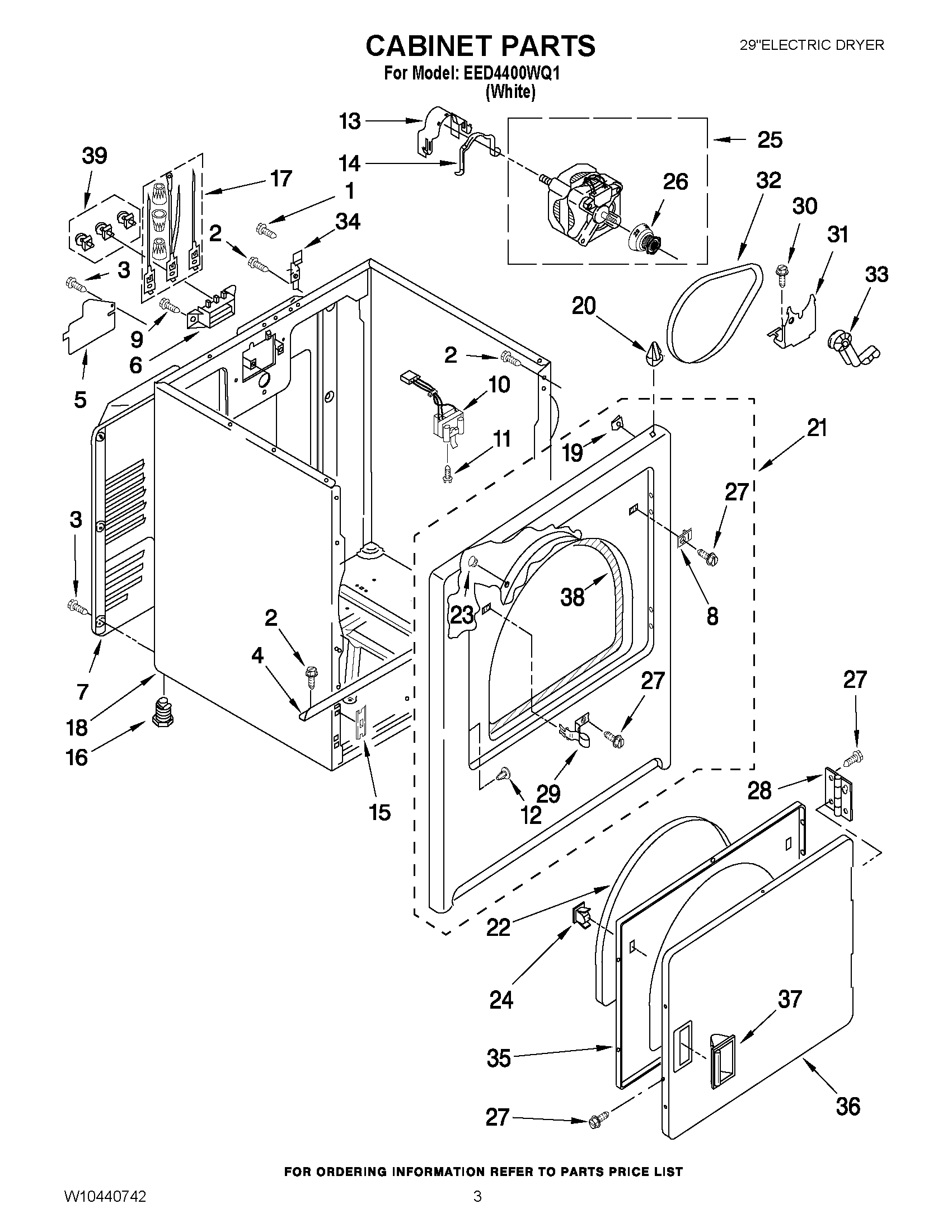 02 - CABINET PARTS