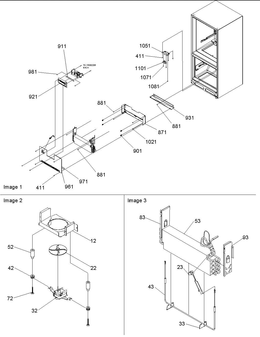 06 - Evaporator & Freezer Control Assy