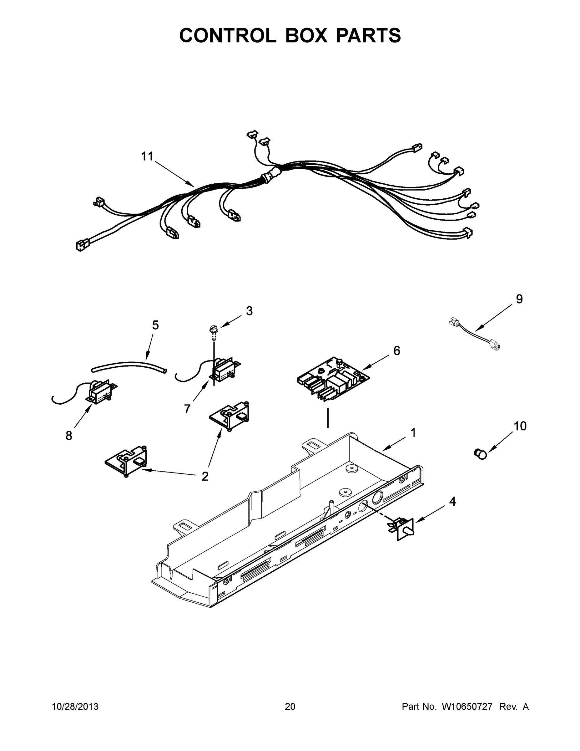 11 - CONTROL BOX PARTS