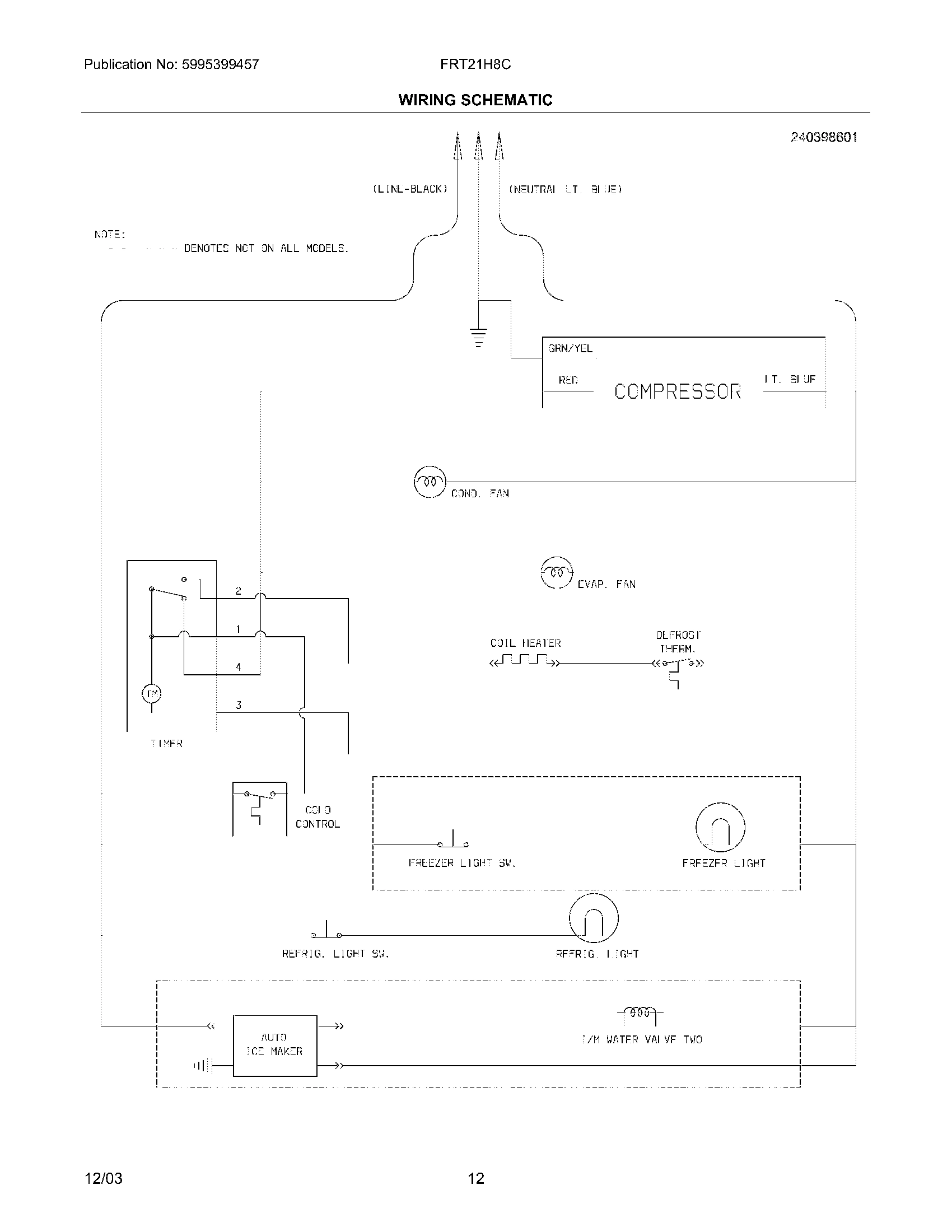 12 - WIRING SCHEMATIC