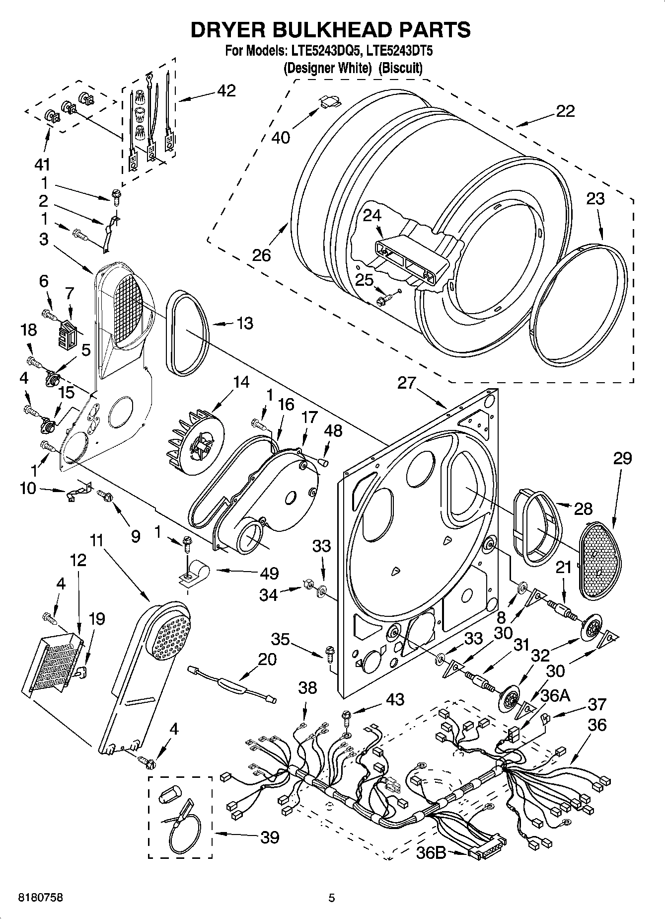 04 - DRYER BULKHEAD PARTS