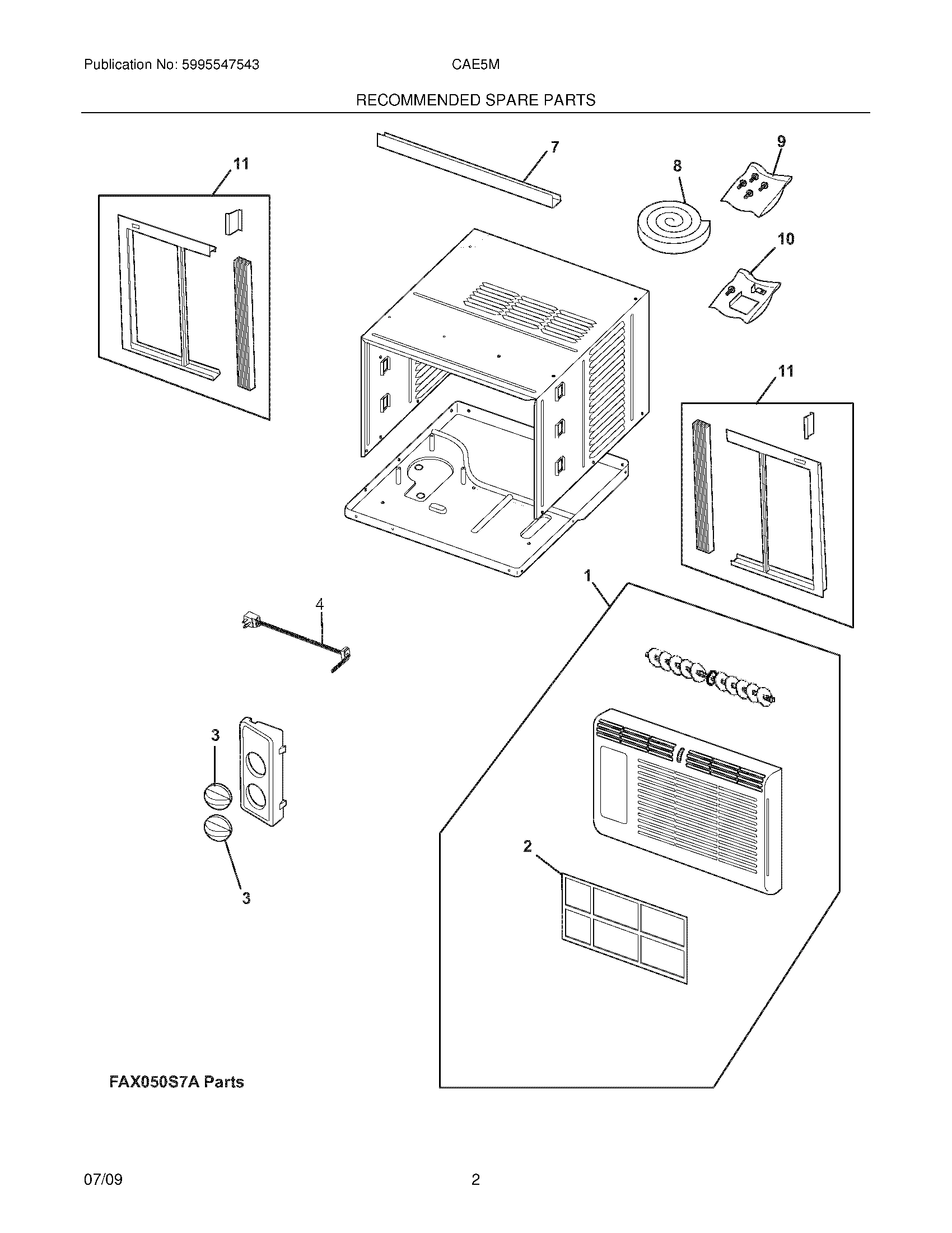 03 - RECOMMENDED SPARE PARTS
