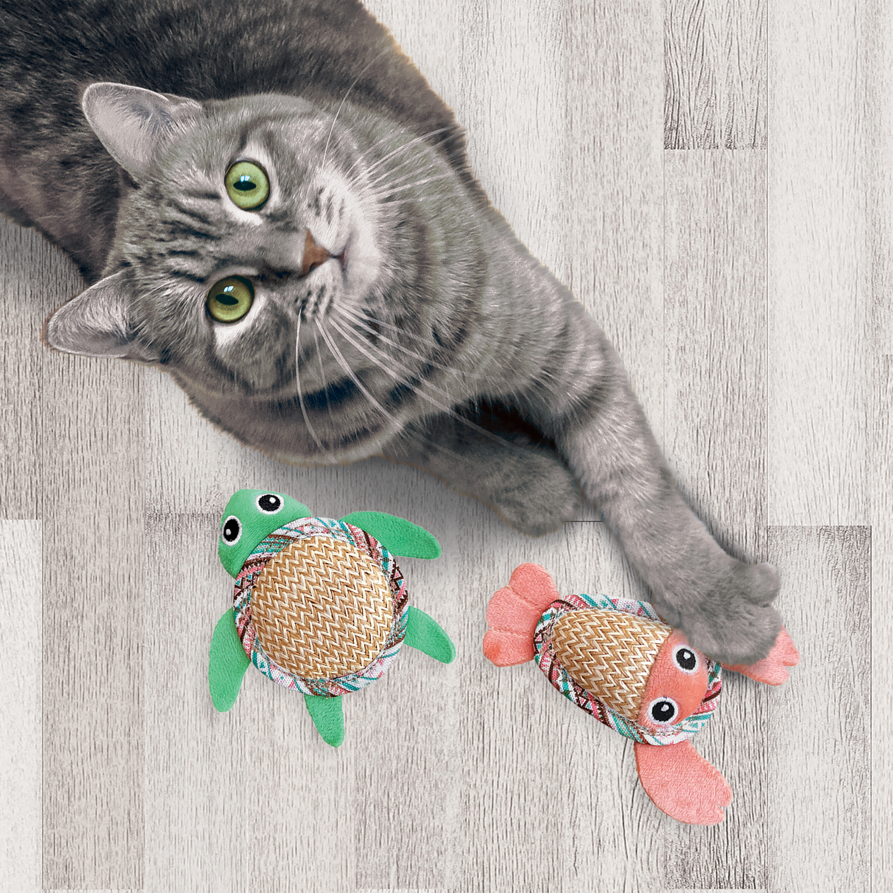KONG Tropics Pals Cat Toy