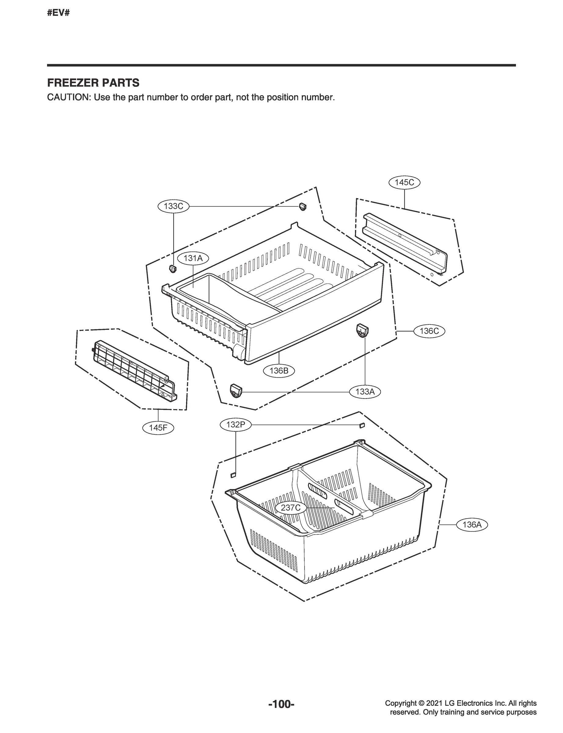 FREEZER PARTS