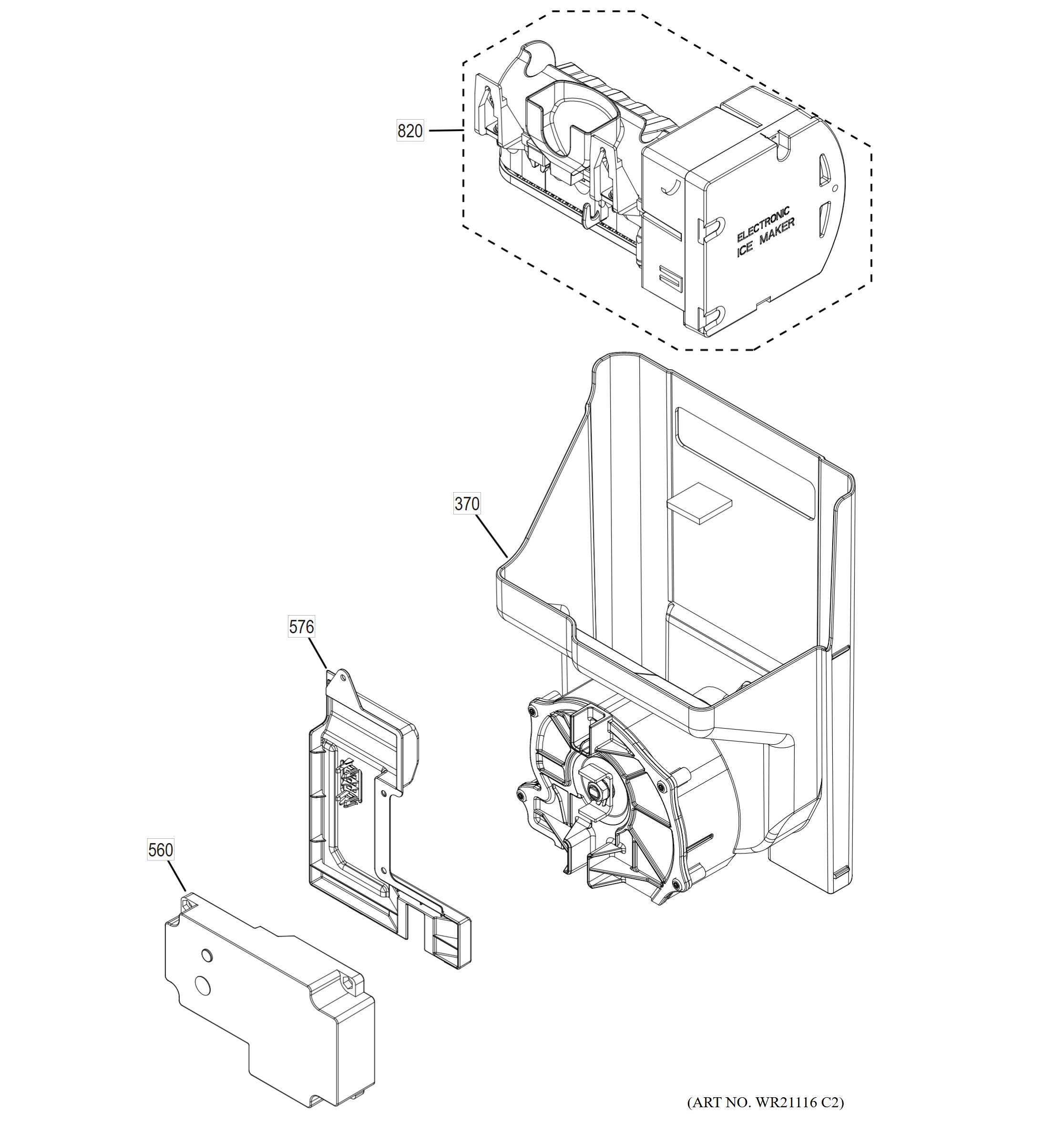 ICE MAKER & DISPENSER