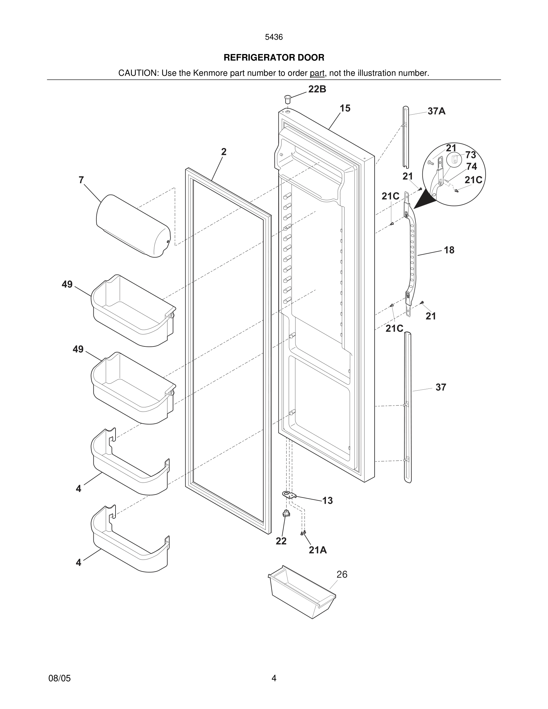 05 - REFRIGERATOR DOOR