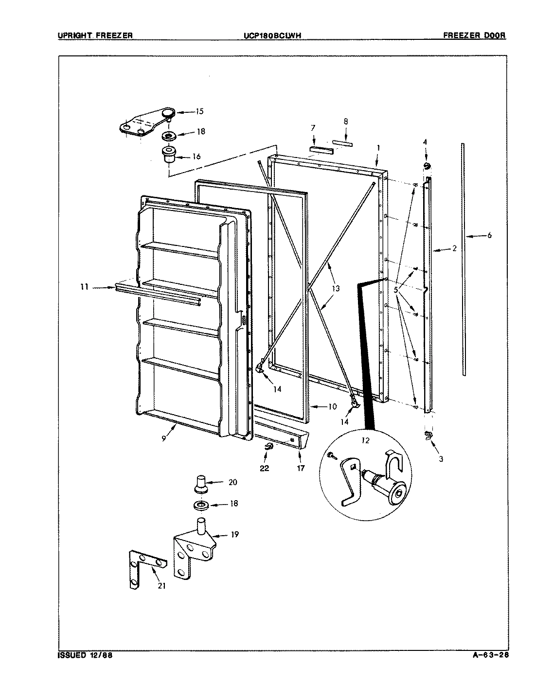 02 - FREEZER DOOR