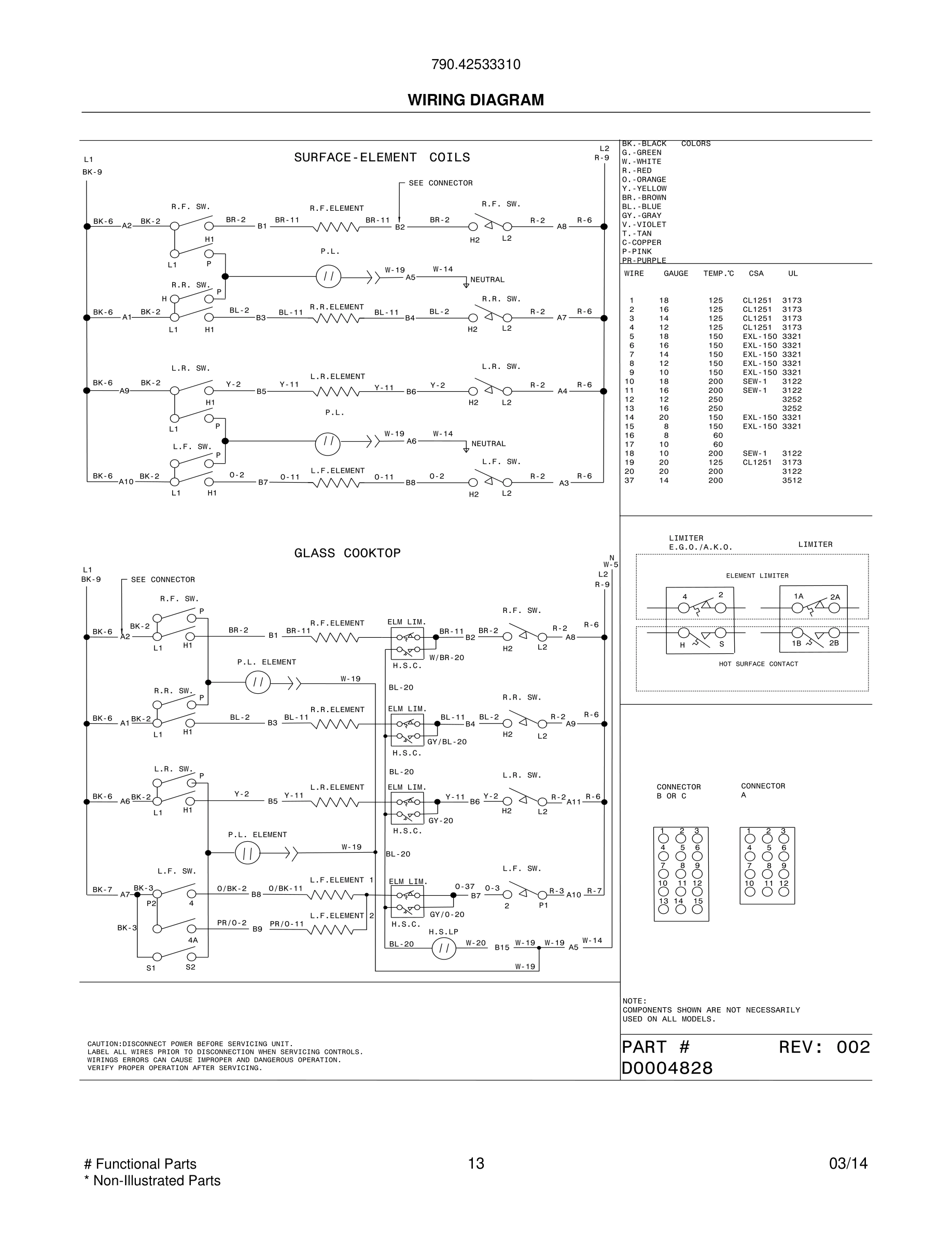 13 - WIRING DIAGRAM