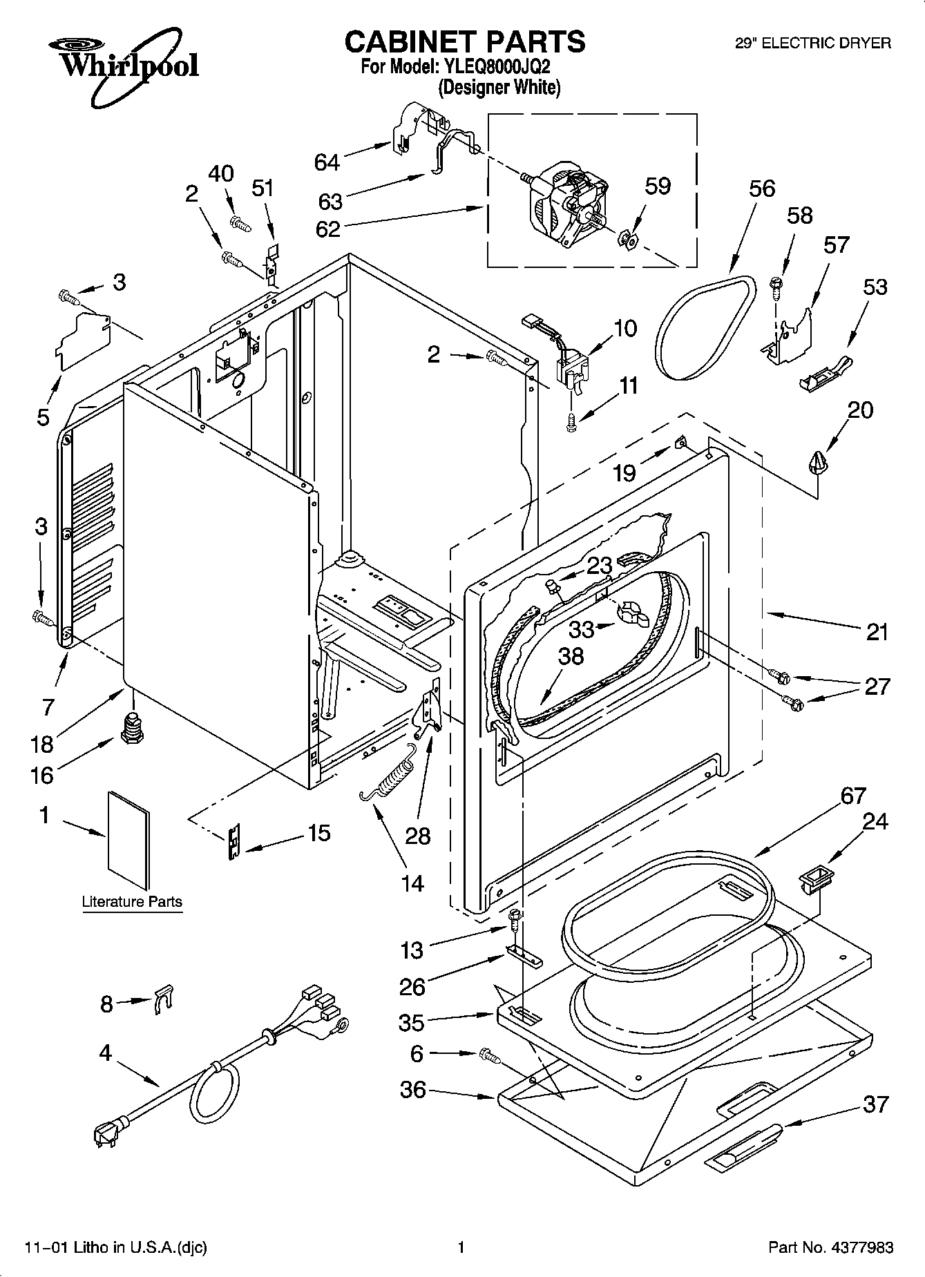 01 - CABINET PARTS