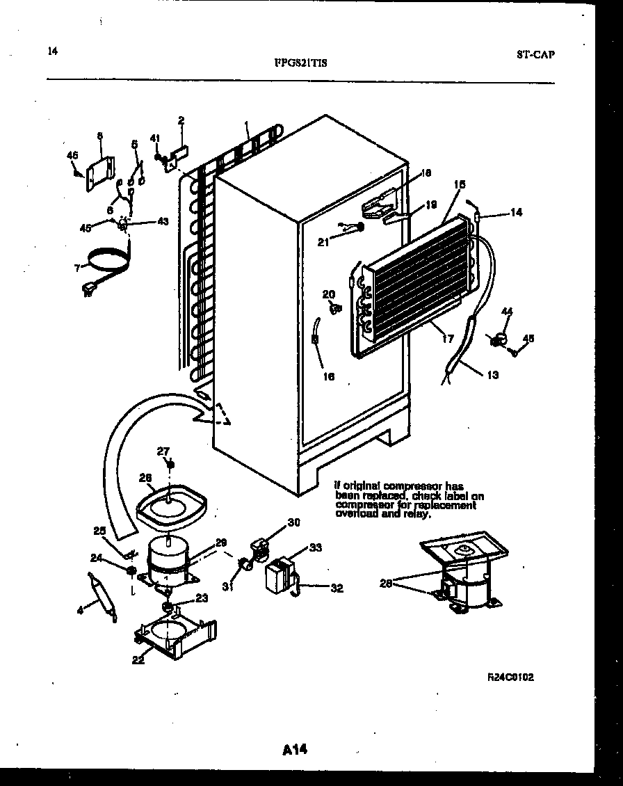 08 - SYSTEM AND AUTOMATIC DEFROST PARTS