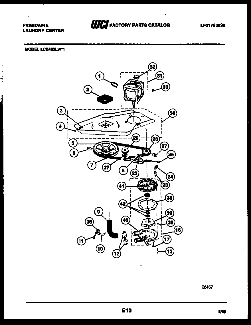 06 - WASHER DRIVE SYSTEM AND PUMP