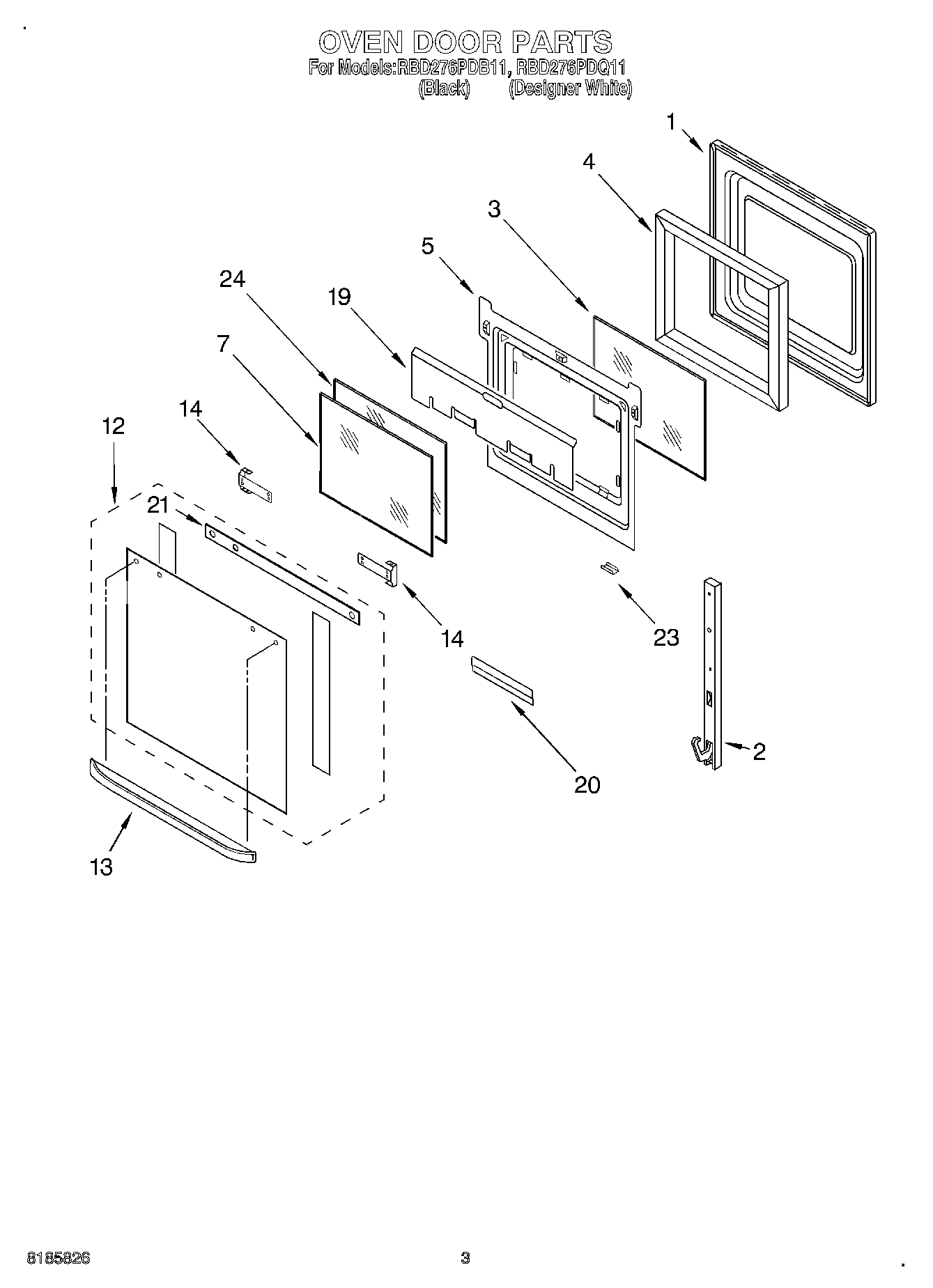 02 - OVEN DOOR
