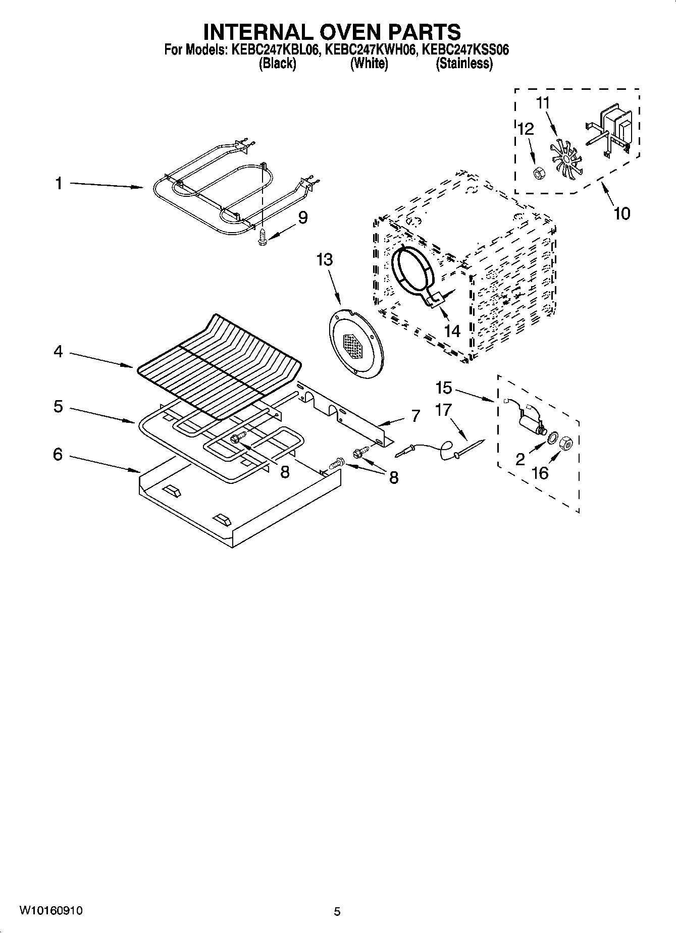 04 - INTERNAL OVEN PARTS