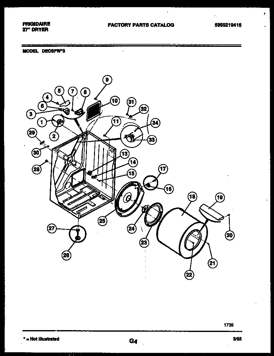 02 - CABINET AND COMPONENT PARTS