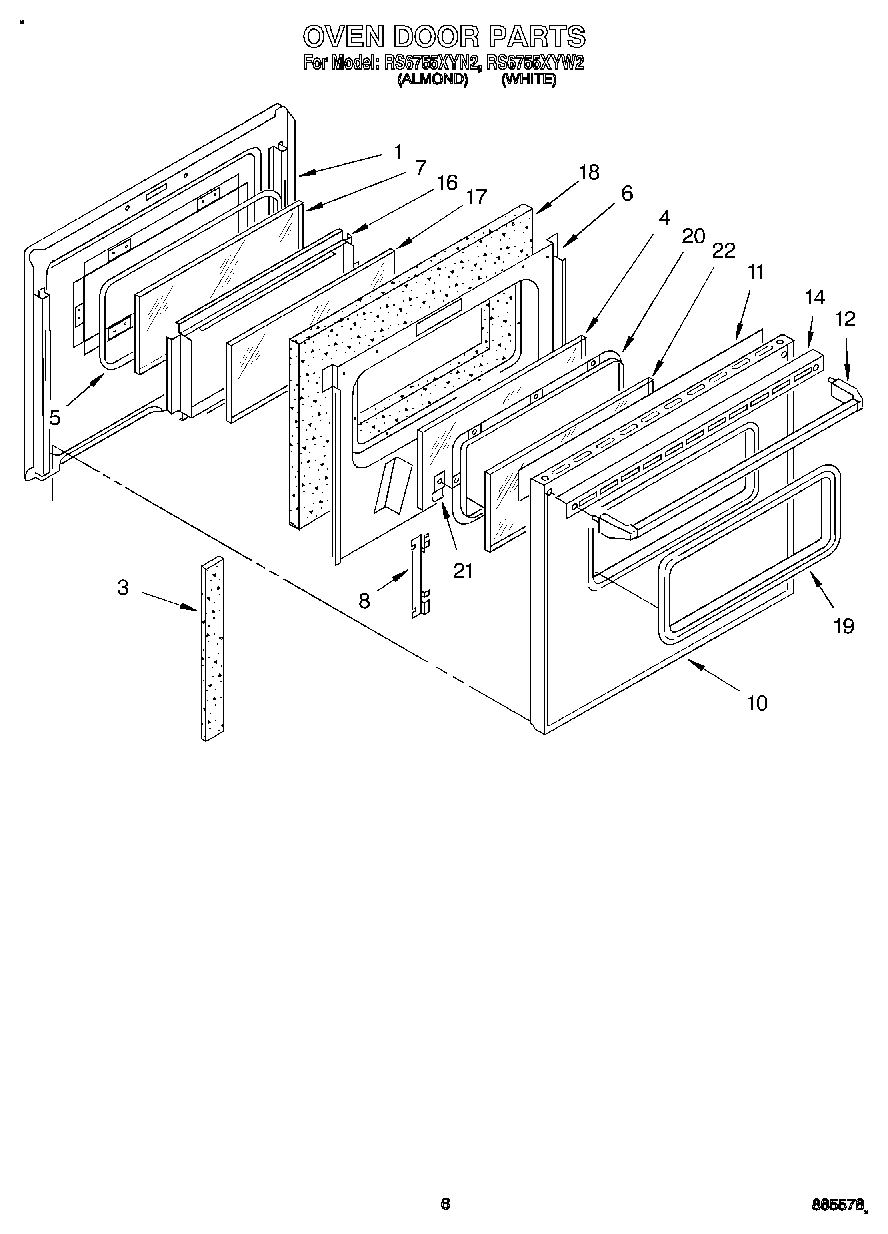 05 - OVEN DOOR, LITERATURE
