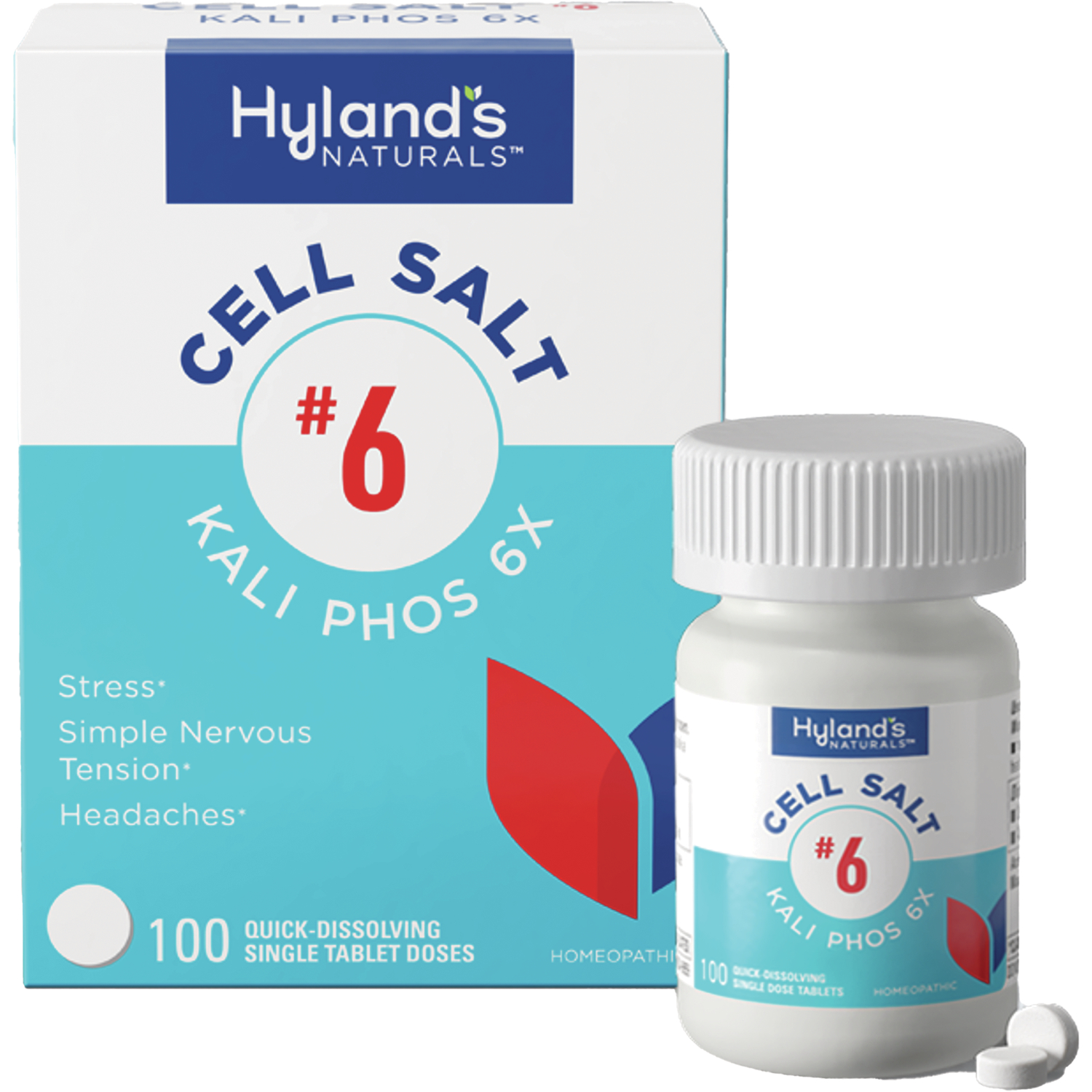 Hyland's Cell Salt #6 Kali Phos 6X | 100 Tabs