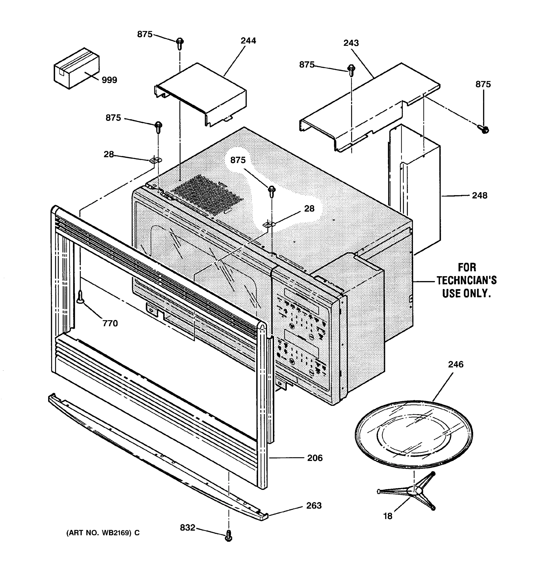 MICROWAVE ENCLOSURE
