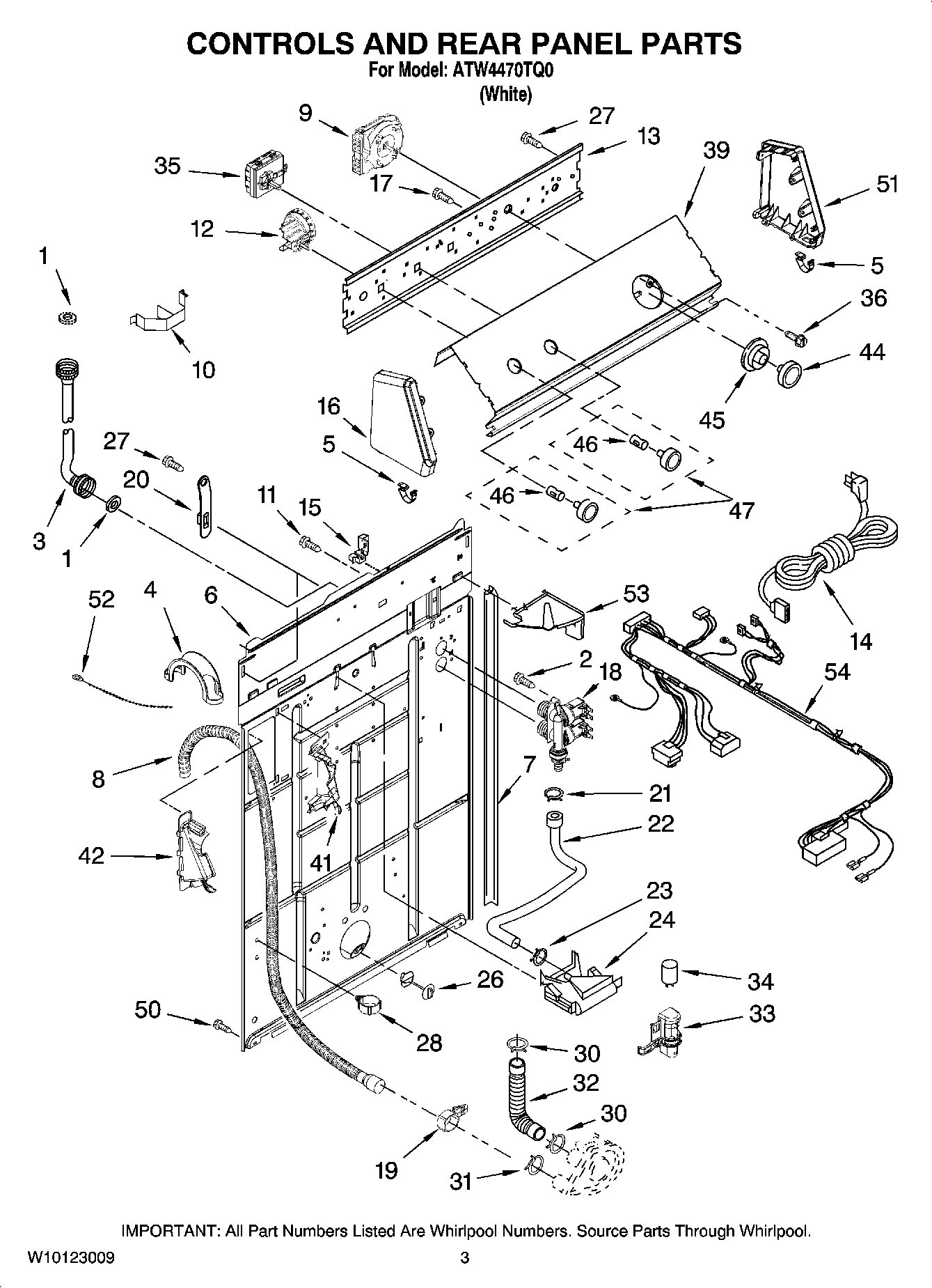 02 - CONTROLS AND REAR PANEL PARTS
