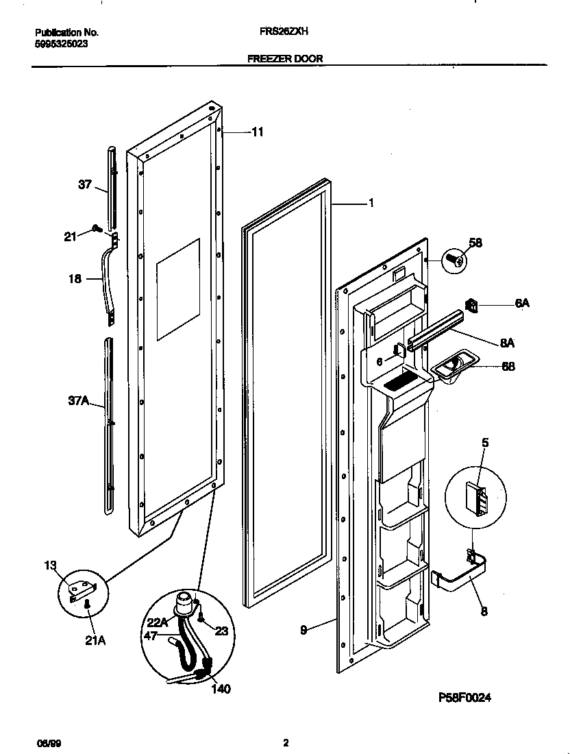02 - FREEZER DOOR