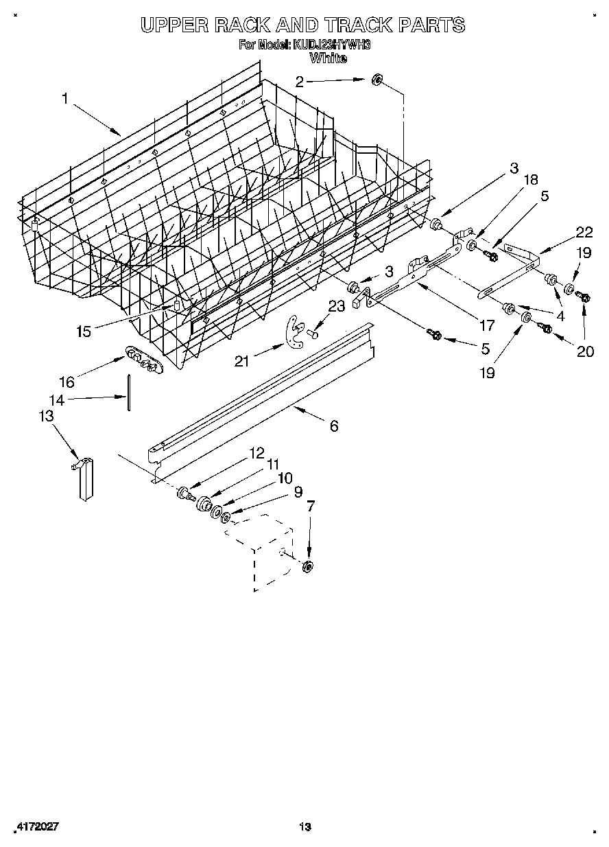 10 - UPPER RACK AND TRACK