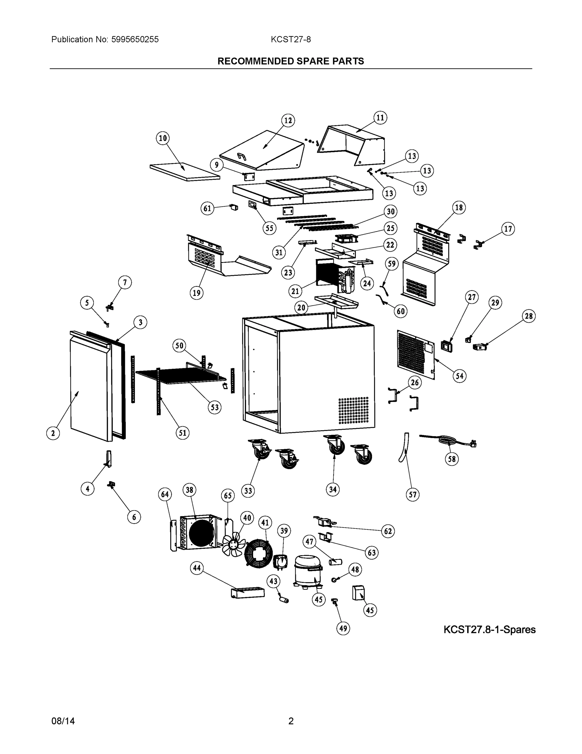 02 - RECOMMENDED SPARE PARTS