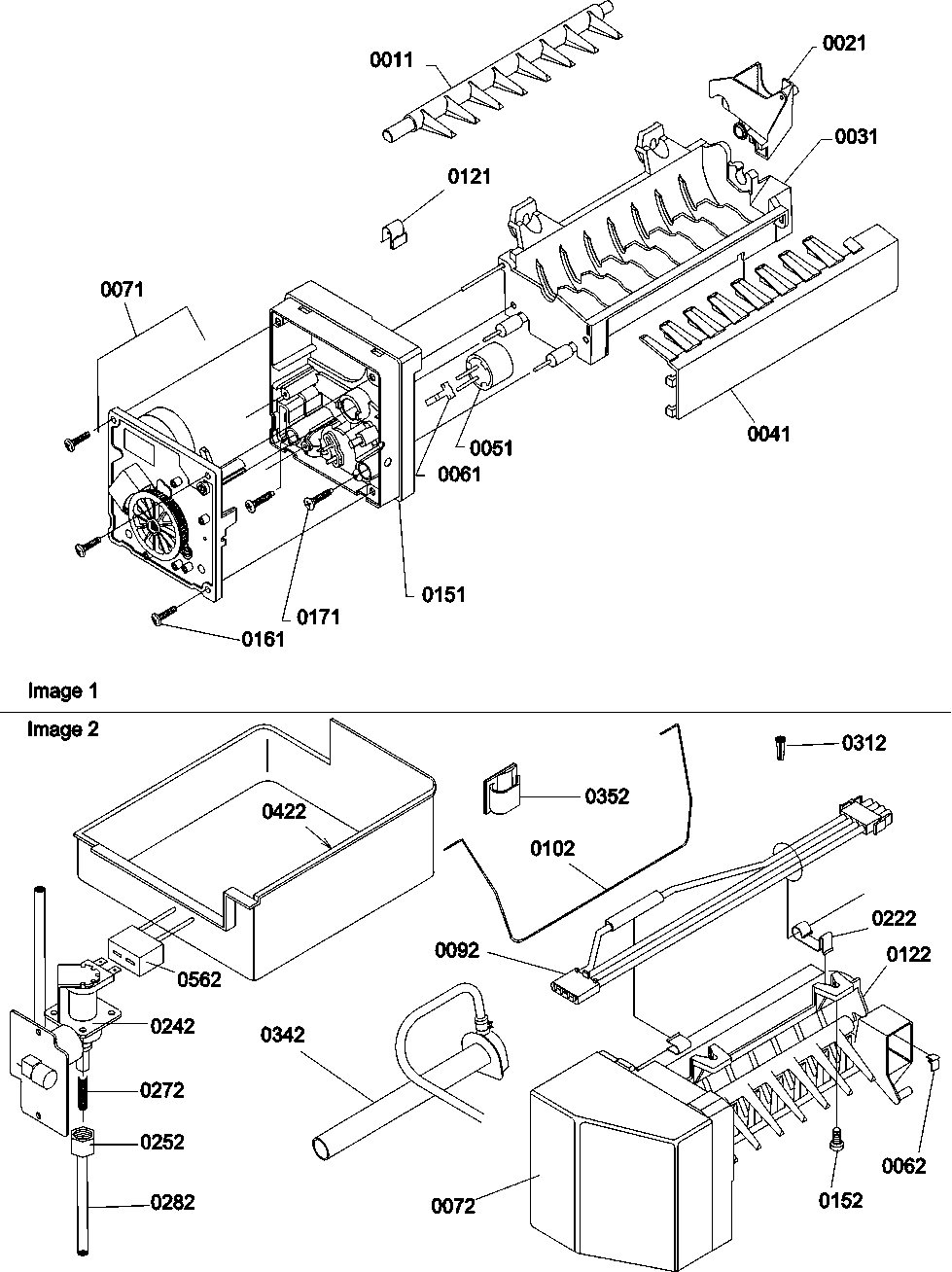 06 - Ice Maker Assy and Parts