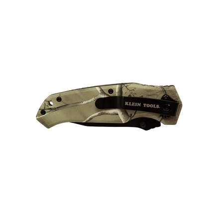 44222 Klein Tools REALTREE XTRA Camo Pocket Knife, Tanto Blade - Image 2