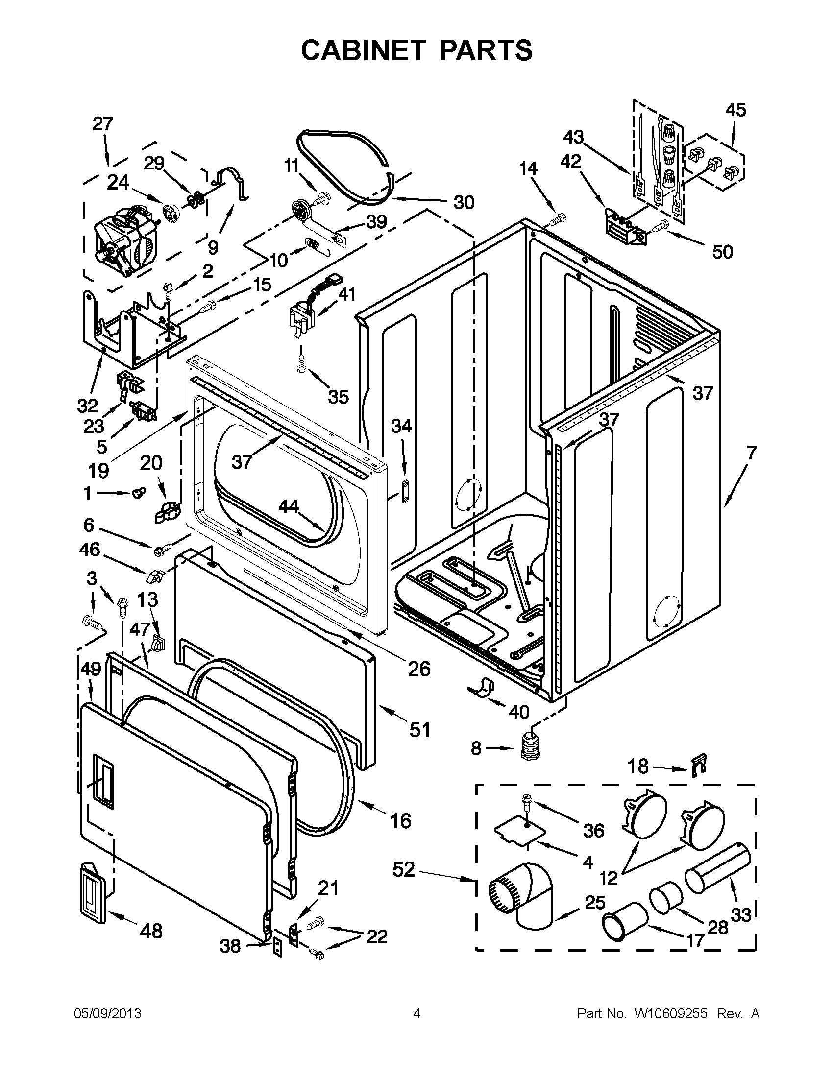 02 - CABINET PARTS