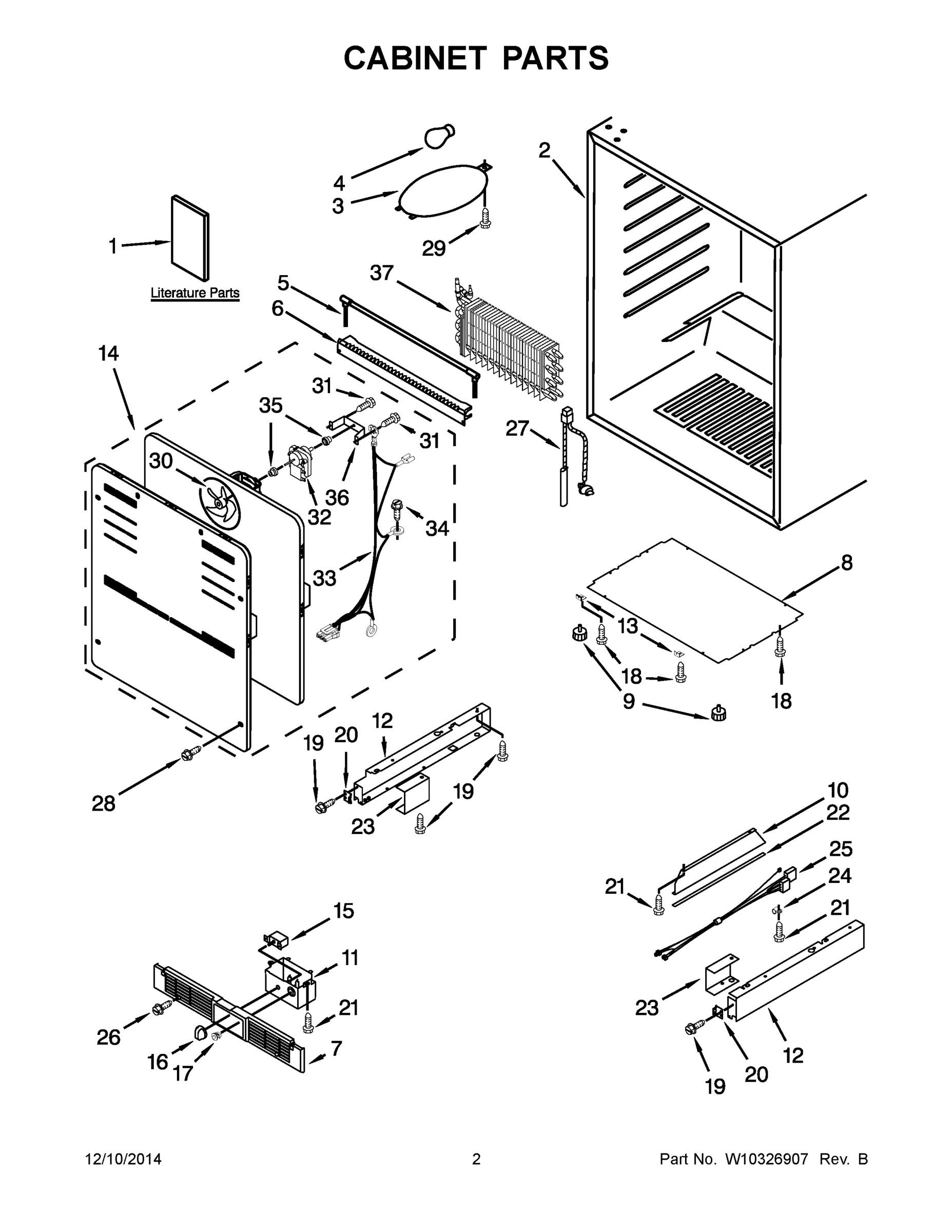 02 - CABINET PARTS