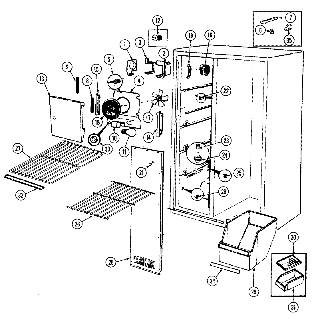01 - FREEZER COMPARTMENT