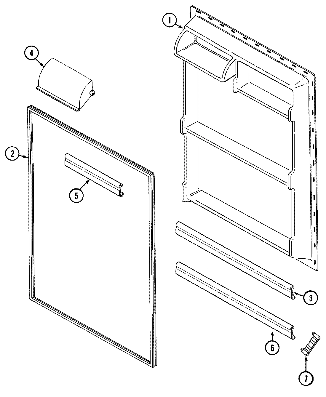 05 - FRESH FOOD INNER DOOR