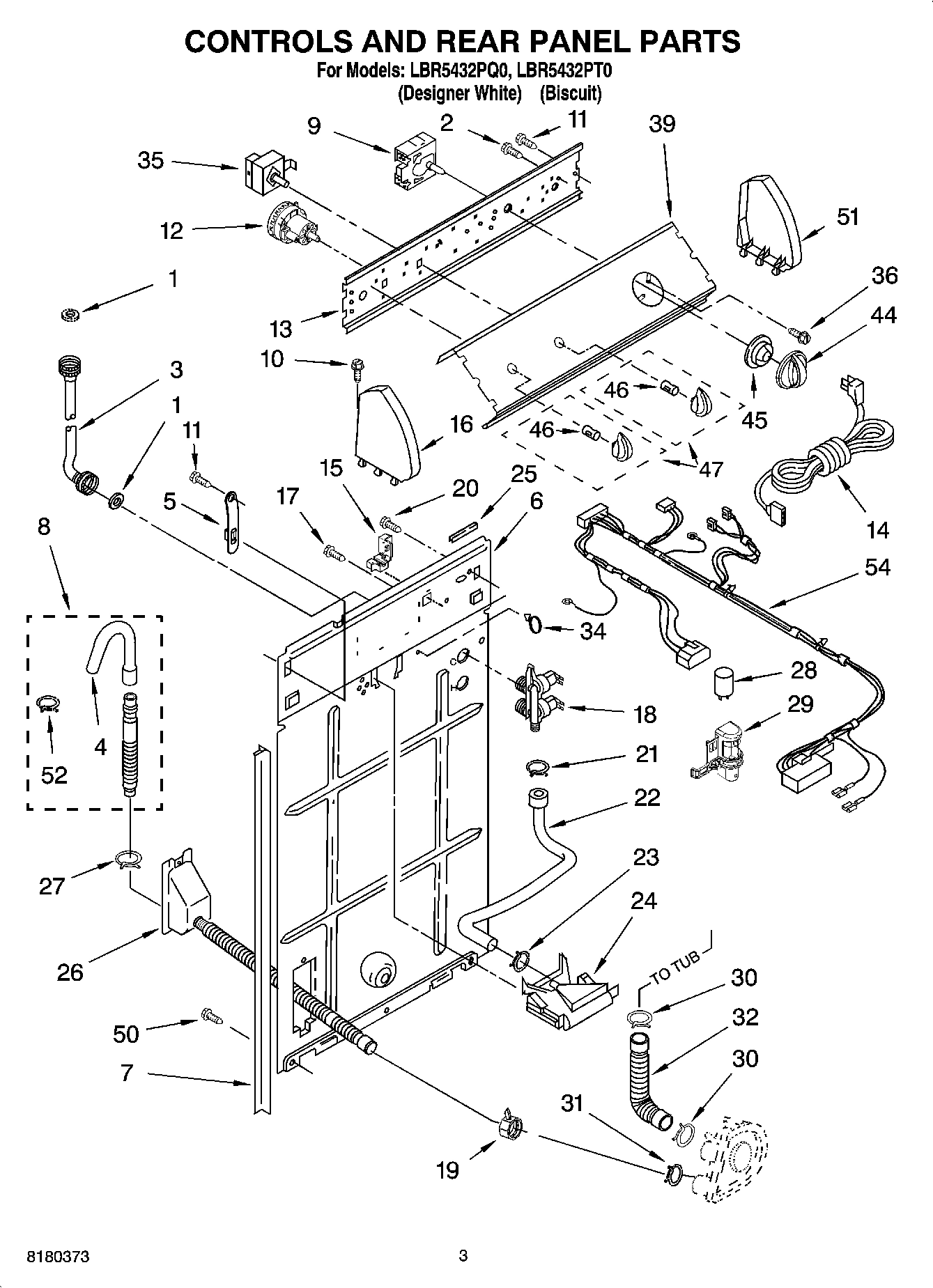 02 - CONTROL AND REAR PANEL PARTS