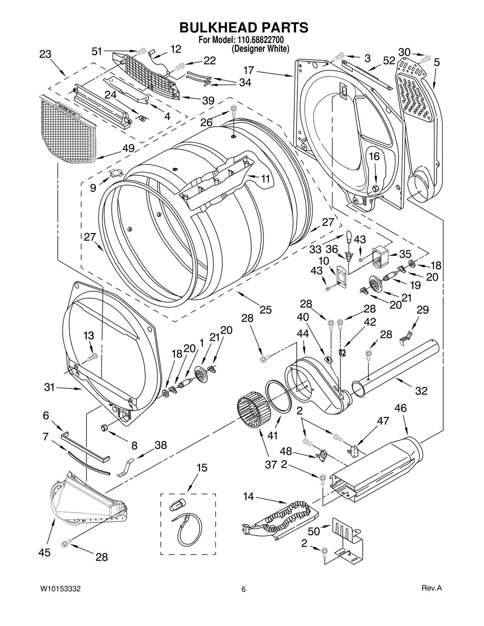BULKHEAD PARTS