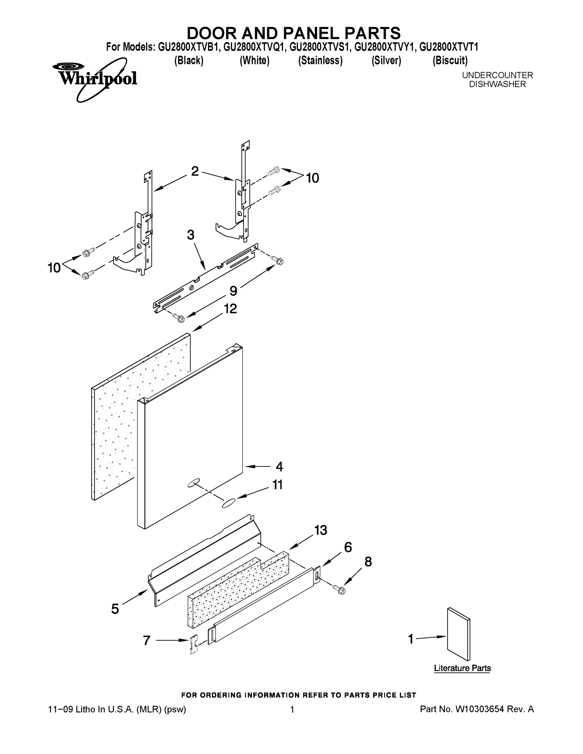 01 - DOOR AND PANEL PARTS