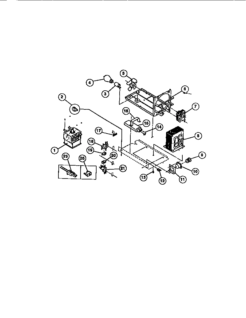 06 - MAGNETRON, AIR DUCT, CAPACITOR