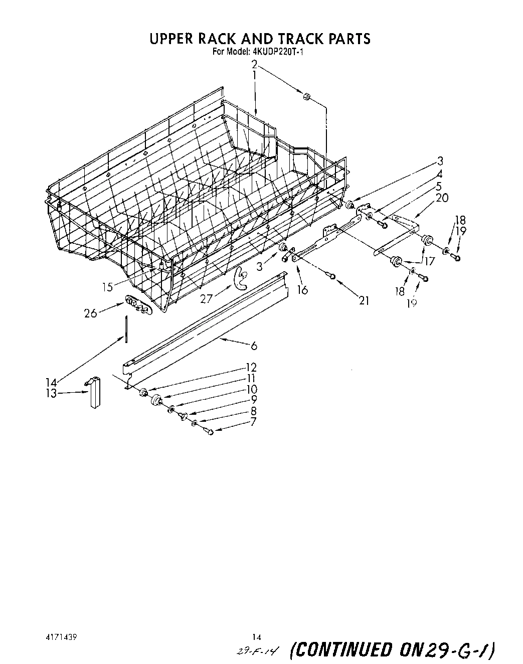 11 - UPPER RACK AND TRACK