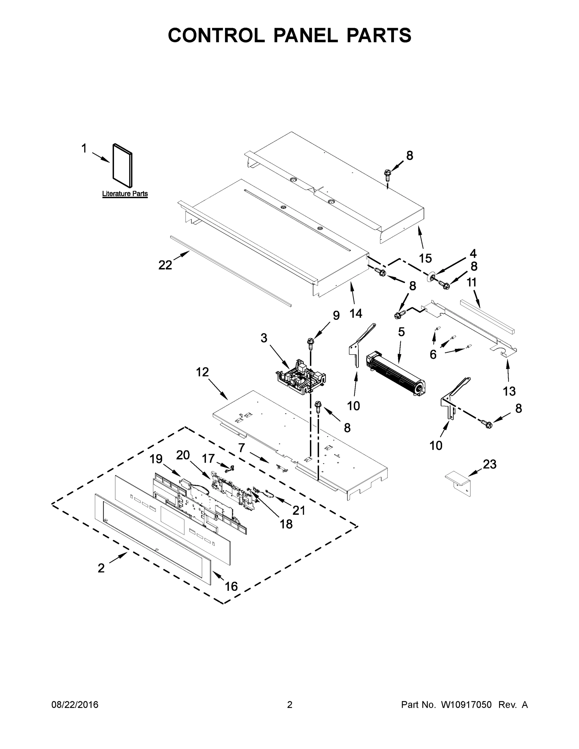 02 - CONTROL PANEL PARTS