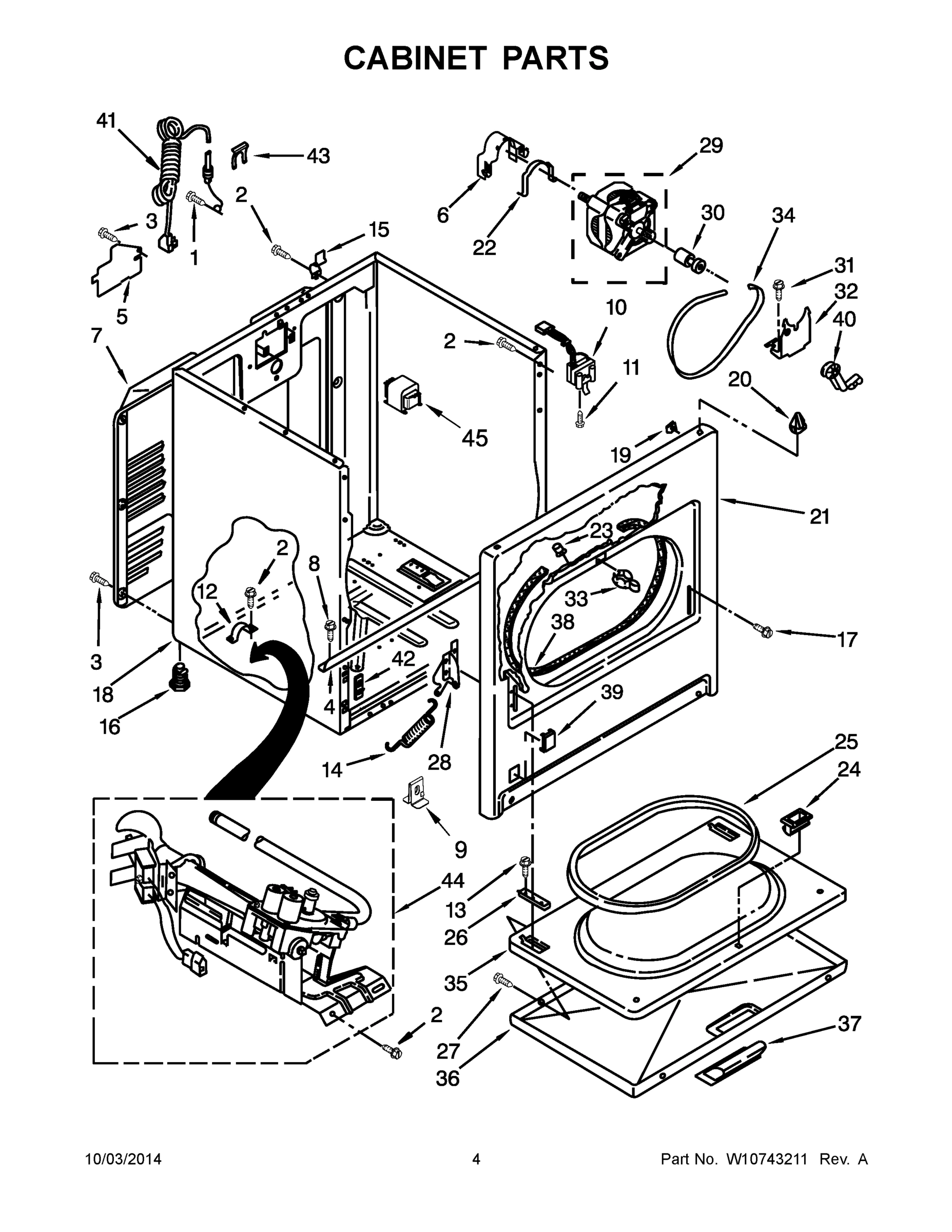 03 - CABINET PARTS