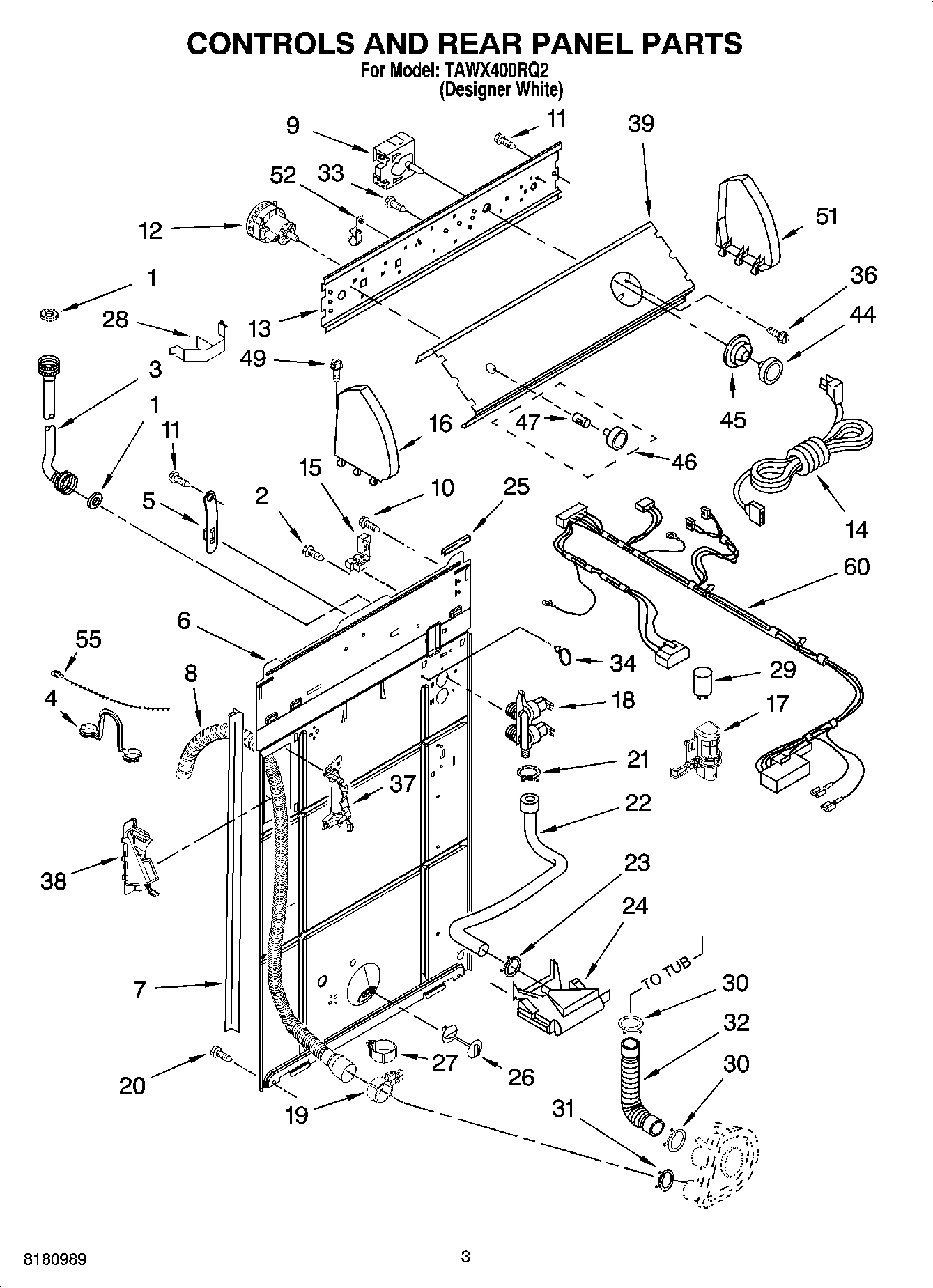 02 - CONTROLS AND REAR PANEL PARTS