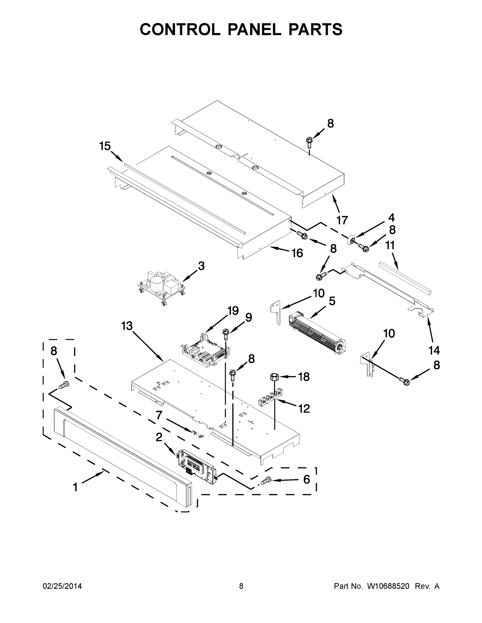 05 - CONTROL PANEL PARTS