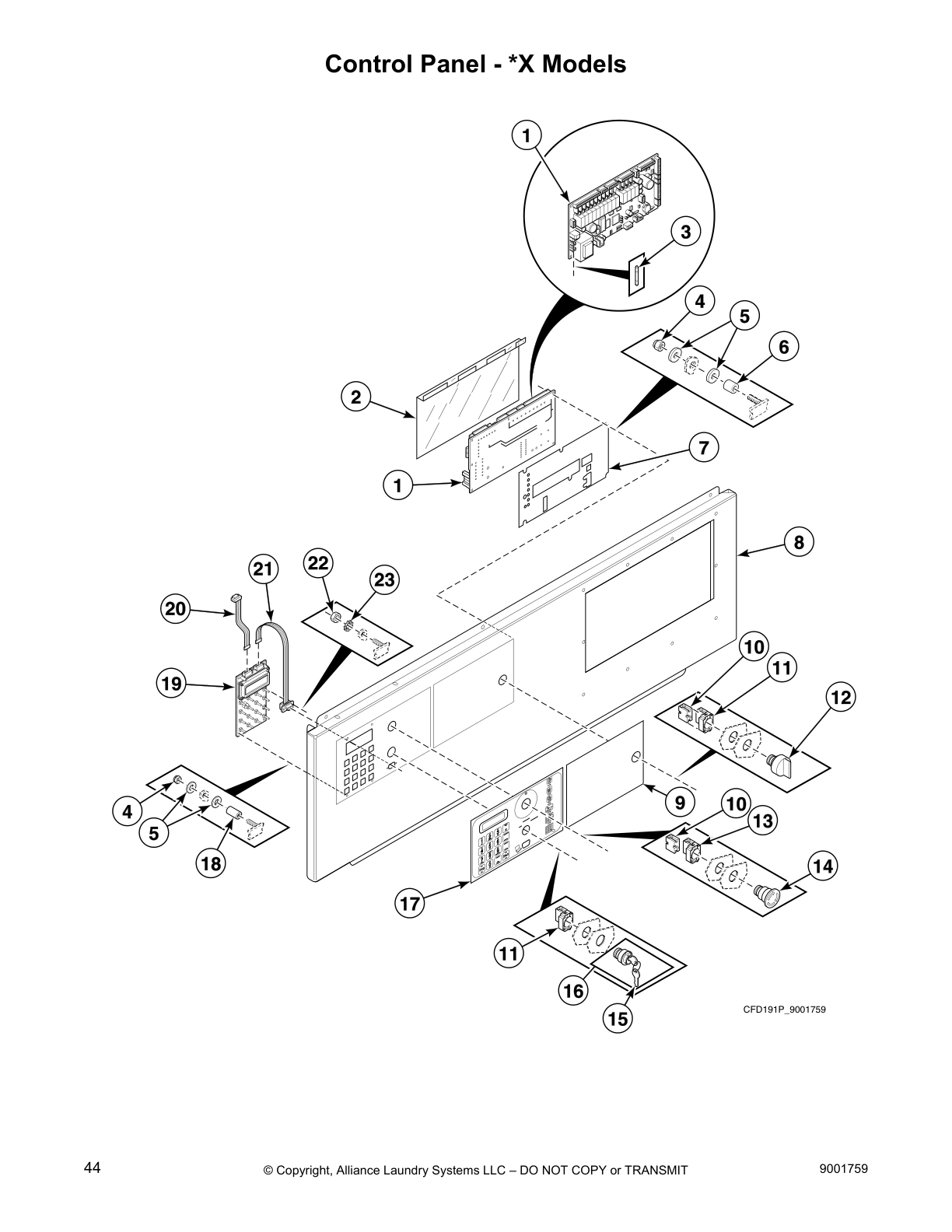 Control Panel - *X Models
