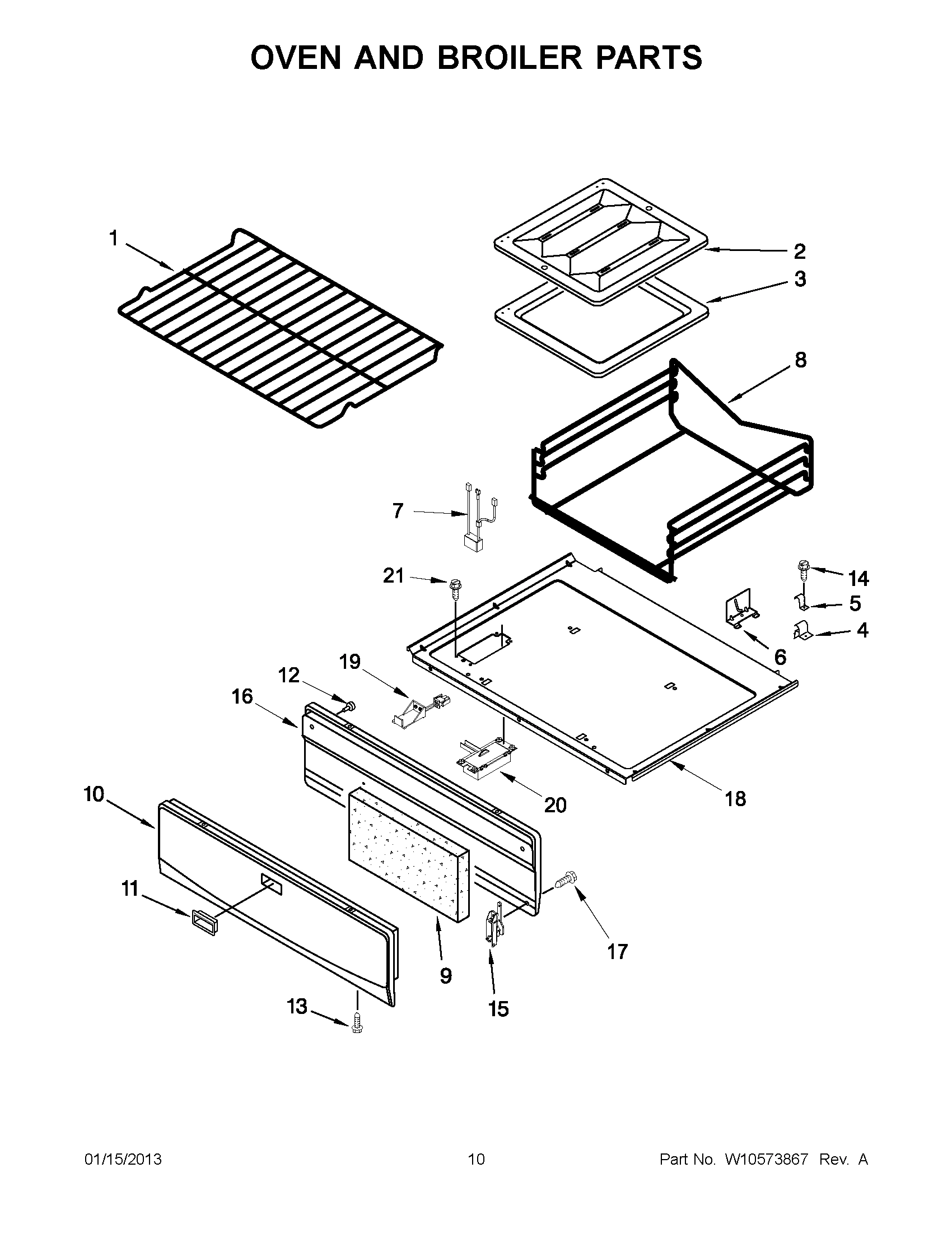 05 - OVEN AND BROILER PARTS
