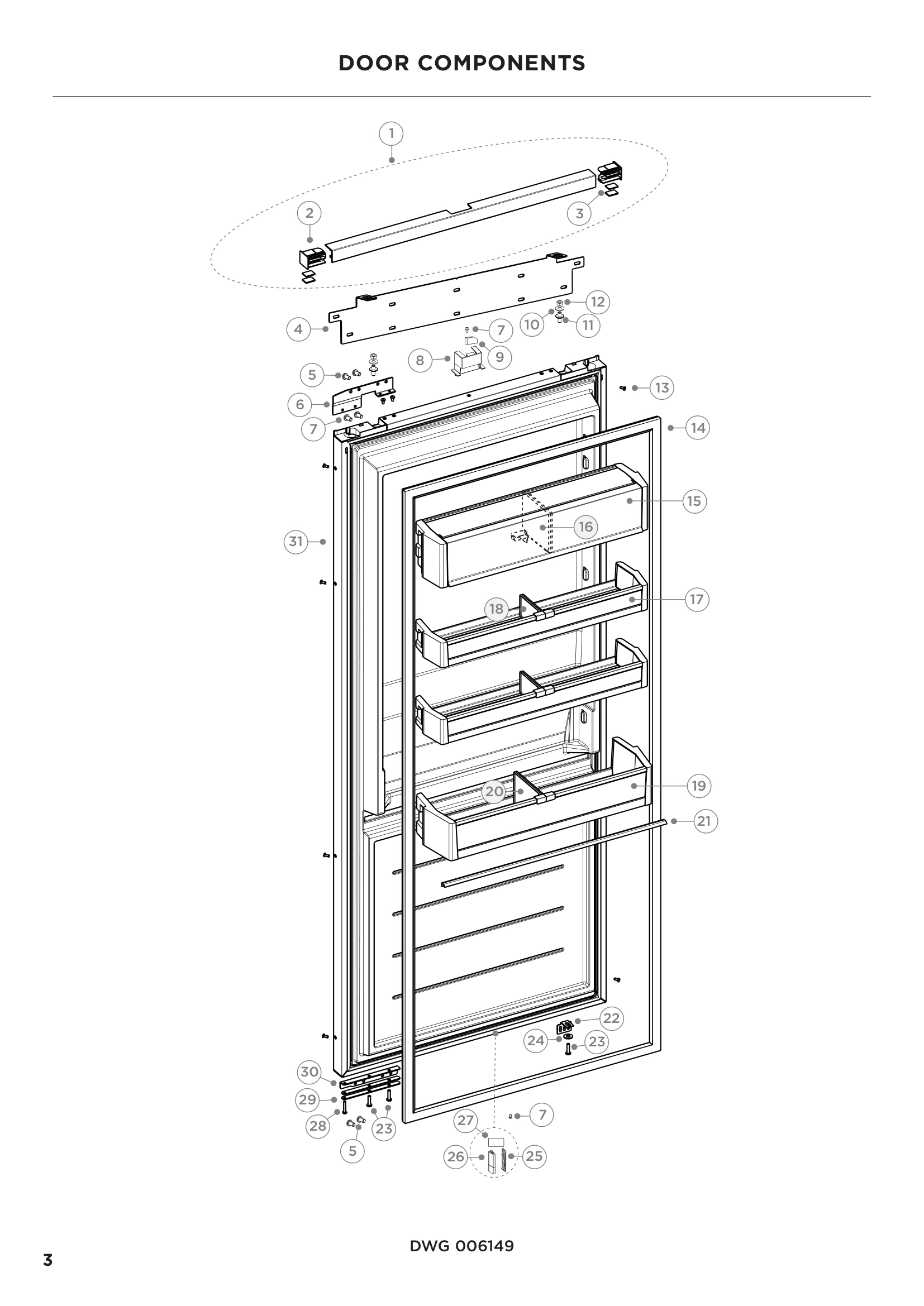 DOOR COMPONENTS