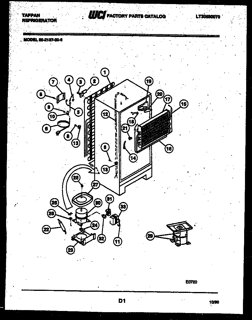 05 - SYSTEM AND AUTOMATIC DEFROST PARTS