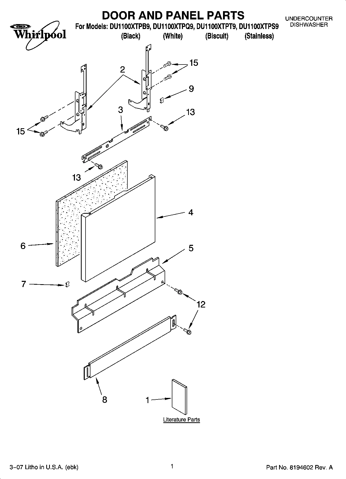 01 - DOOR AND PANEL PARTS