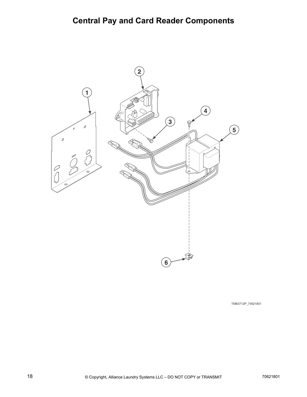 Central Pay and Card Reader Components
