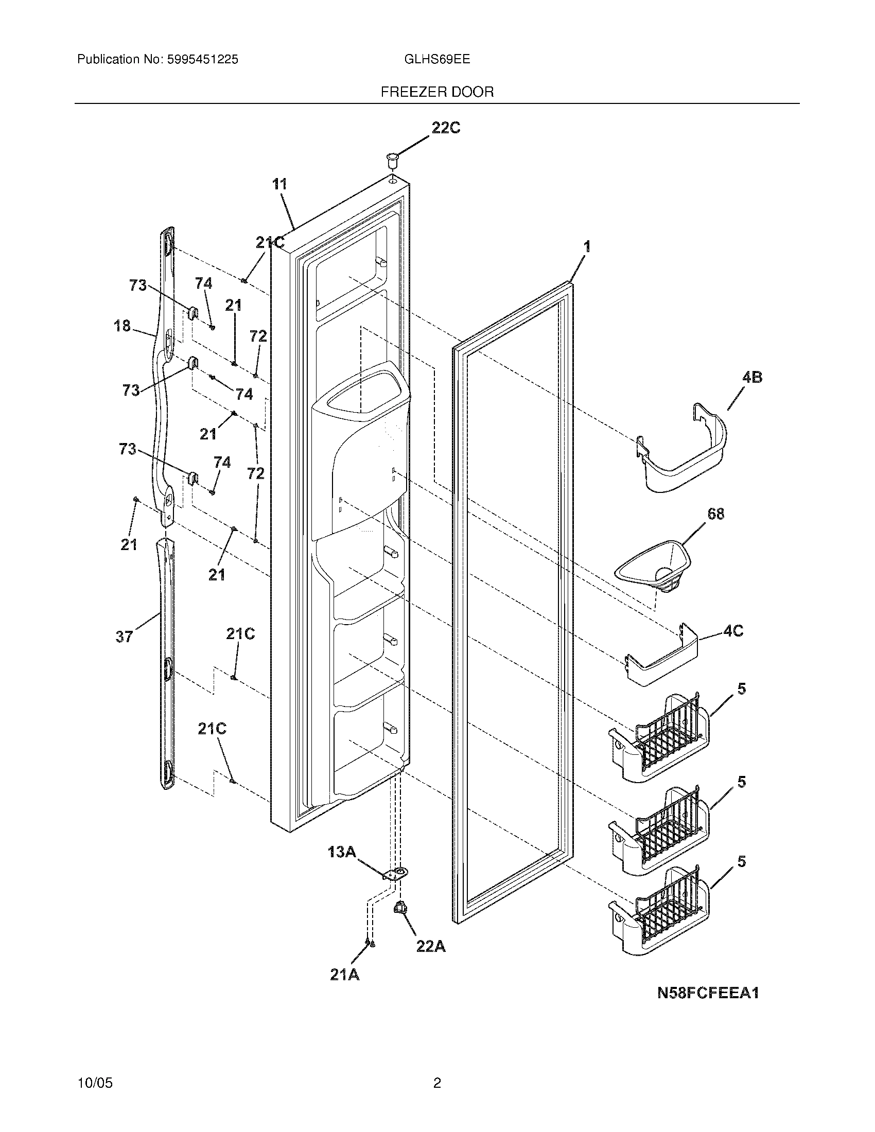 03 - FREEZER DOOR